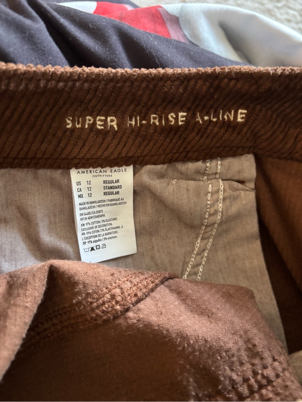 American Eagle Corduroy Skirt - Picture 6 of 6